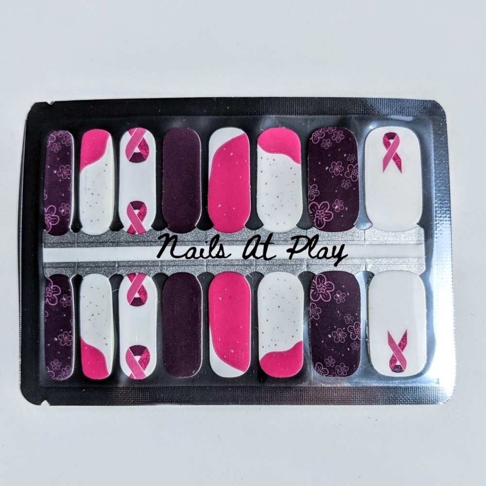Nail Wraps - Pink Power